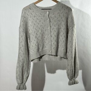 Divided Light Gray Women's Cardigan